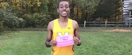 Senior Cross Country runner Bryan Johnson competed at the state meet on Sat. Nov. 6.