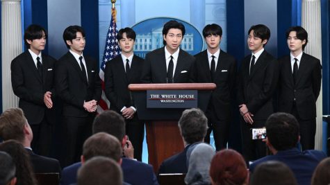 In May 2022, BTS visited The White House to support US government efforts against anti-Asian hate crimes.