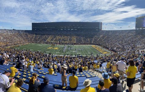 Saturday at the Big House in Ann Arbor, home of the Wolverines.